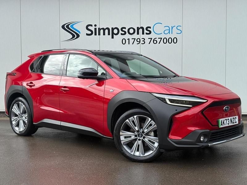 Red Used 2023 Subaru Solterra SUV | £26,192 (Fair price) - Image 1/4