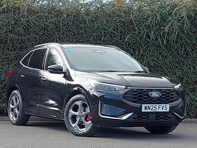 Black Used 2025 Ford Kuga ST-Line SUV | £26,998 (Expensive) - Image 1/4
