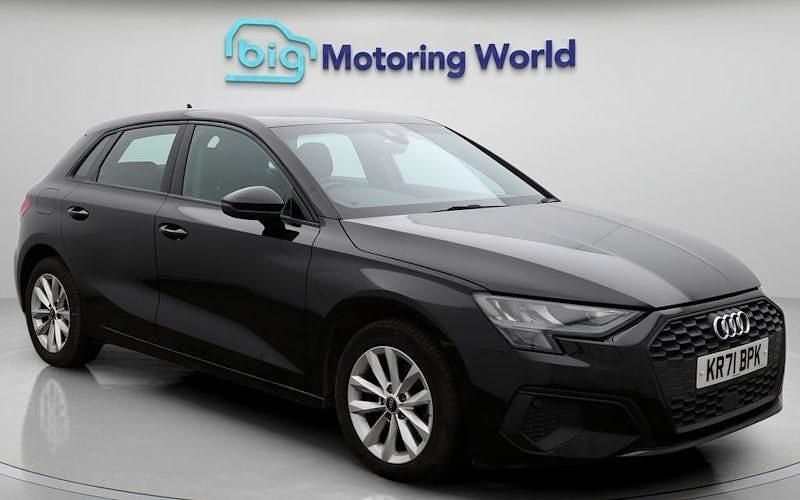 Used Audi A3 Sportback 116 HP (85 kW) 2021 Black Hatchback