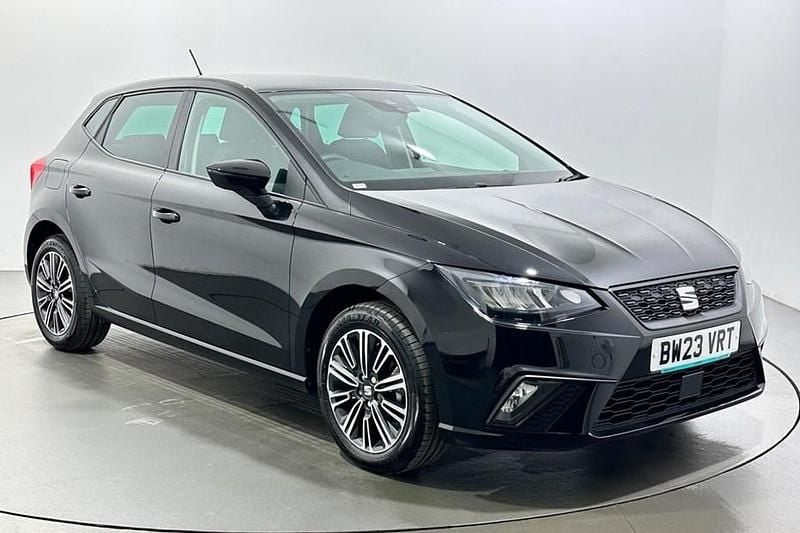 Used Seat Ibiza SE 95 HP (69 kW) 2022 Black Hatchback