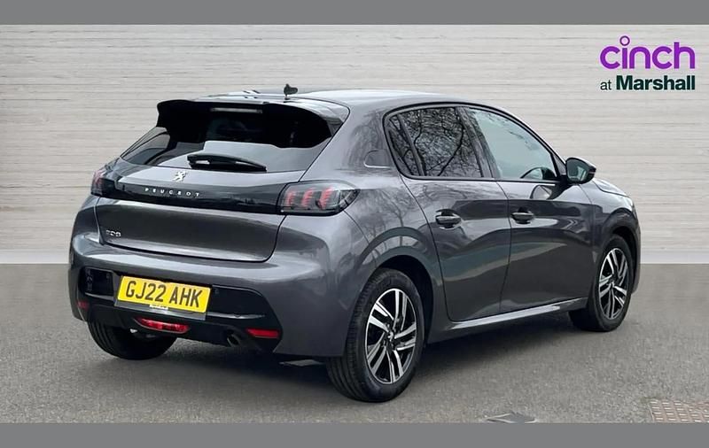 Used Peugeot 208 Allure Premium 101 HP (74 kW) 2022 Grey Hatchback