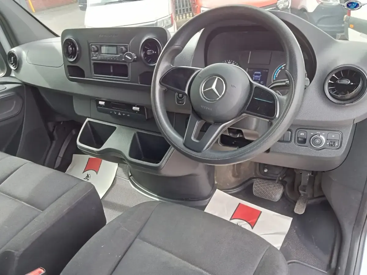 Used Mercedes E-Sprinter Progressive 85 kW (116 HP) 2021 White Van