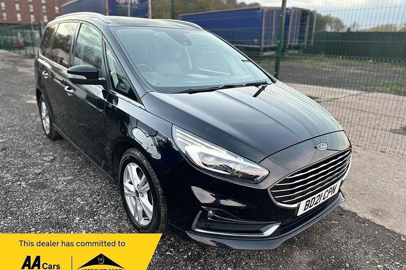 Black Used 2021 Ford Galaxy Titanium MPV | £13,495 (Good price) - Image 1/1