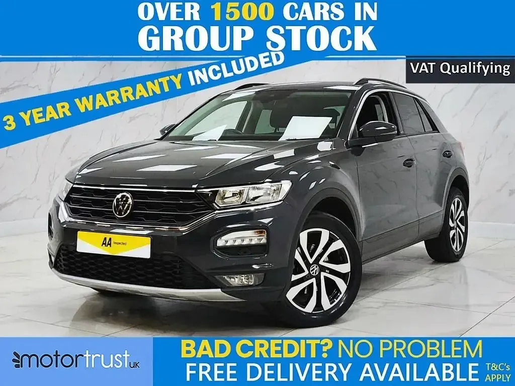 Usado VW T-Roc Active 110 HP (80 kW) 2022 Cinzento SUV