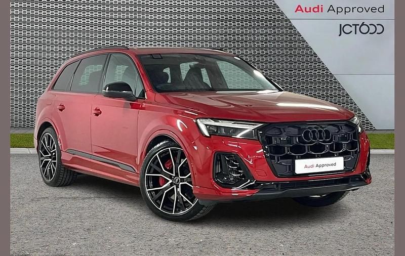 Red Used 2024 Audi SQ7 Comfort SUV | £70,573 (A bit pricey) - Image 1/4