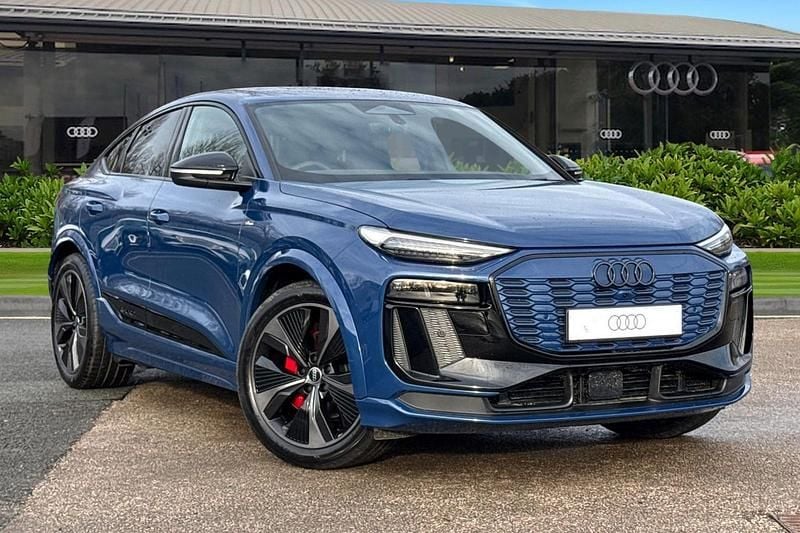 Blue New 2026 Audi Q6 Sportback e-tron Comfort SUV | £74,995 (A bit pricey) - Image 1/4