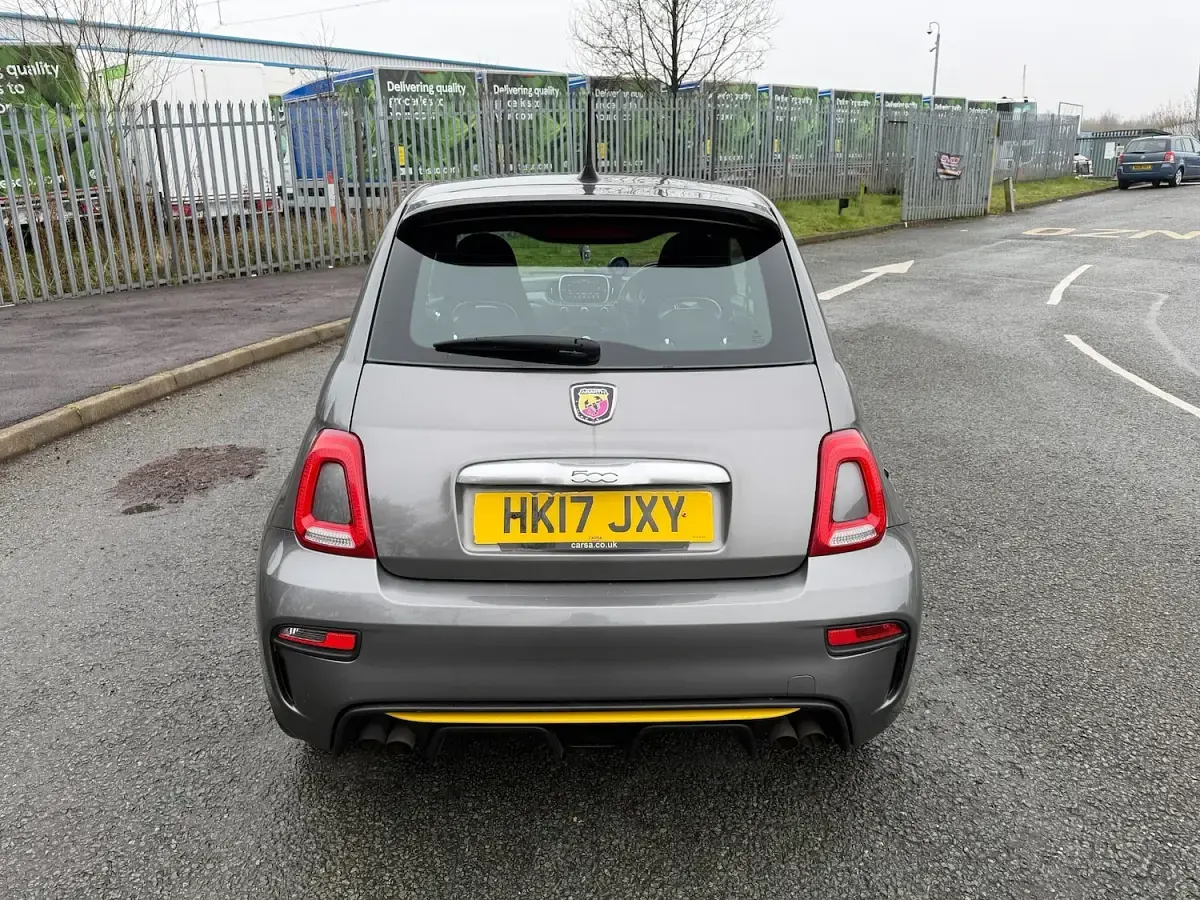 Used Abarth 595 160 HP (117 kW) 2017 Grey Hatchback