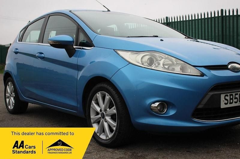 Blue Used 2009 Ford Fiesta Zetec Hatchback | £2,590 (Fair price) - Image 1/3