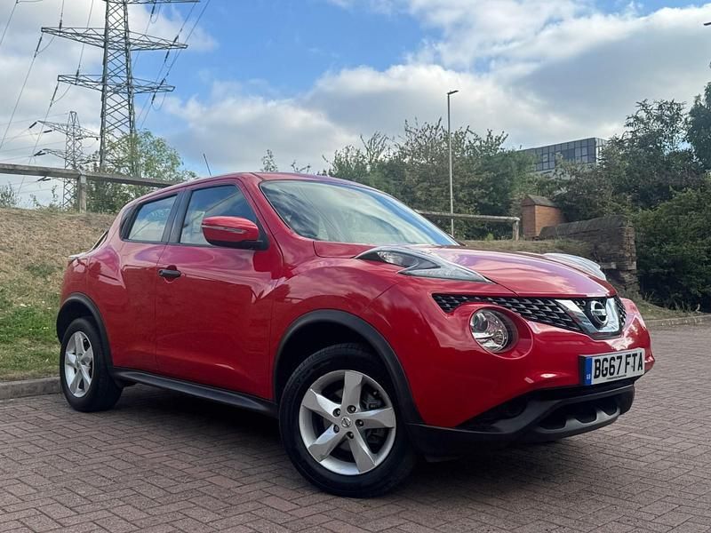 Used Nissan Juke Visia 2017 Red SUV