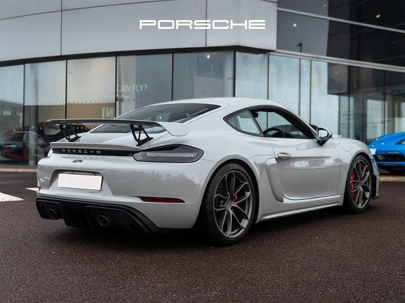 Used Porsche 718 Cayman 420 HP (308 kW) 2021 Grey Coupe