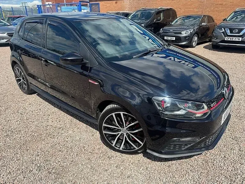 Used VW Polo GTI 192 HP (141 kW) 2017 Black Hatchback