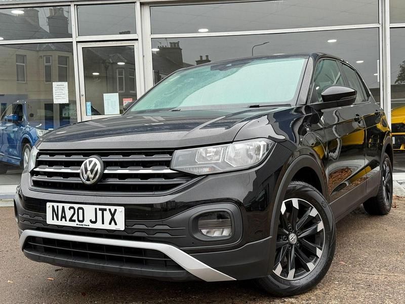 Black Used 2020 VW T-Cross S SUV | £13,400 (Fair price) - Image 1/4