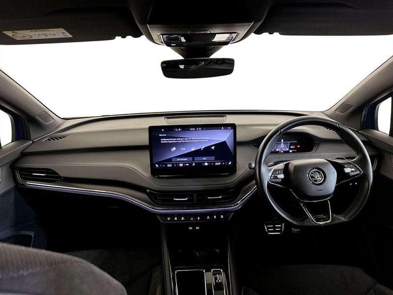 Used Skoda Enyaq iV SportLine 150 kW (204 HP) 2022 Blue SUV