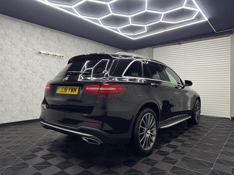 Used Mercedes GLC250 AMG line 2018 Black Estate