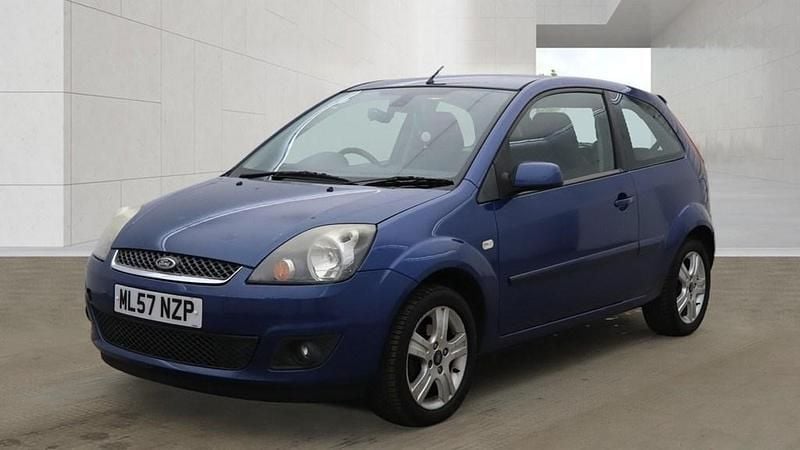 Used Ford Fiesta Zetec 2007 Blue Hatchback