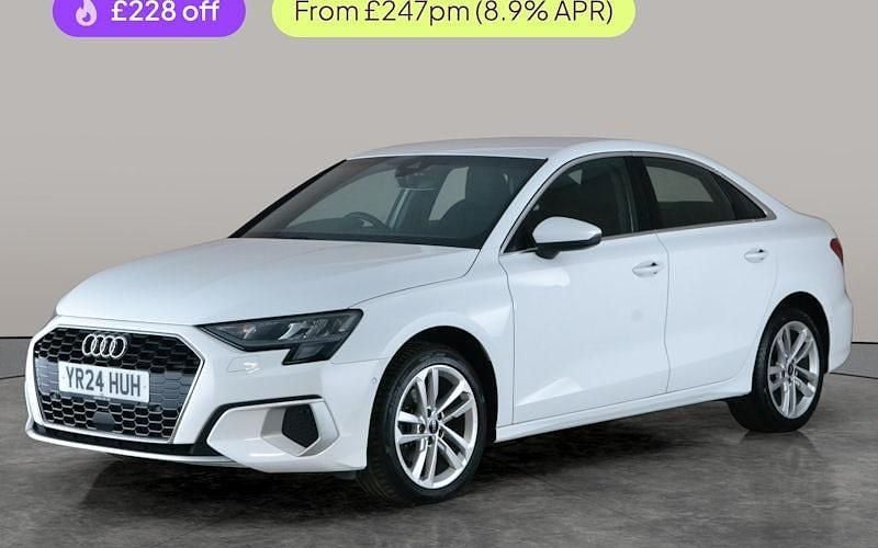 Used Audi A3 Sport 150 HP (110 kW) 2024 White Sedan