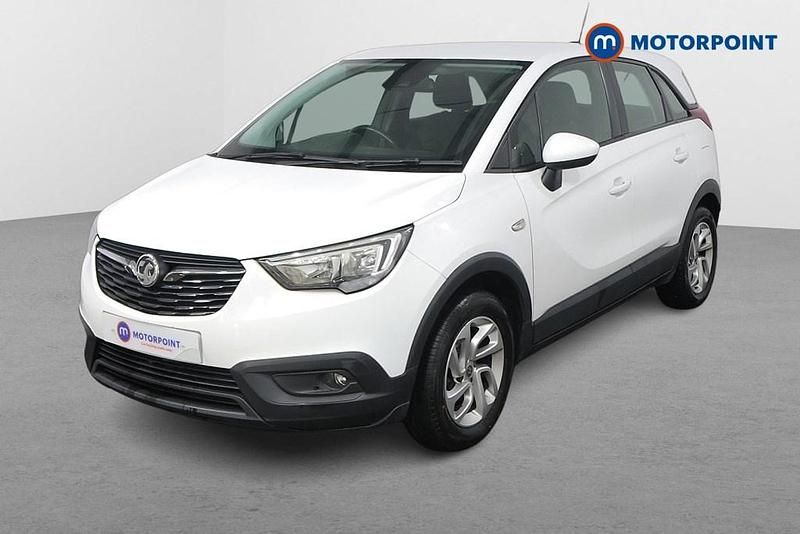 Used Vauxhall Crossland X S 110 HP (80 kW) 2019 White SUV