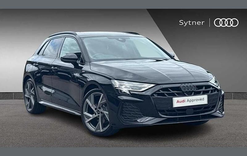 Black Used 2025 Audi A3 Black Edition Hatchback | £33,000 - Image 1/4