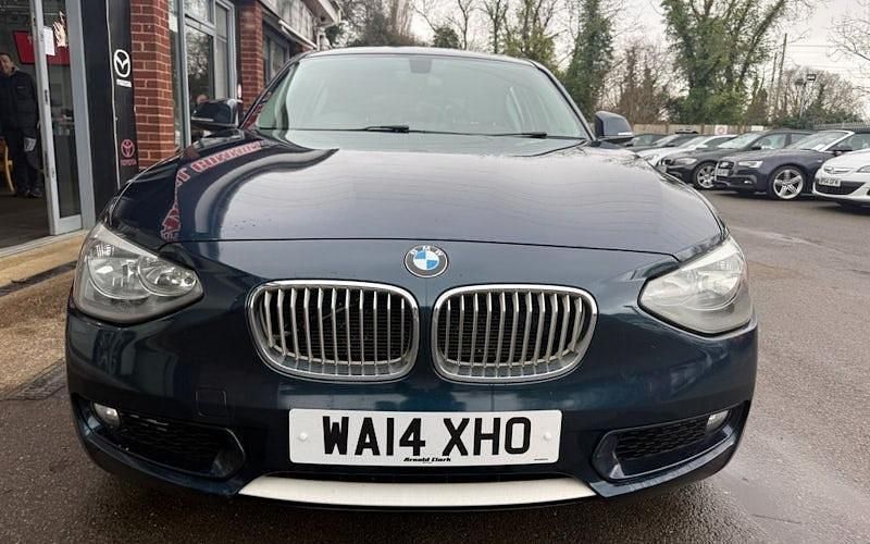 Used BMW 120 Comfort Edition 184 HP (135 kW) 2014 Blue Hatchback
