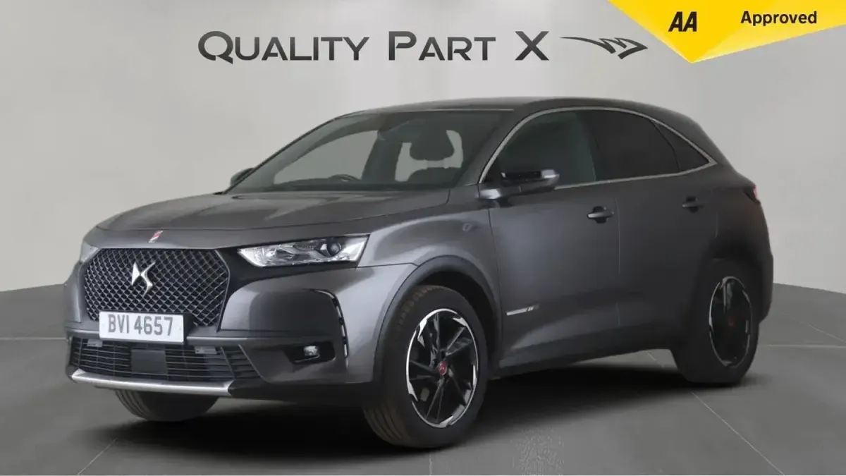 Used DS Automobiles DS7 Crossback Performance 130 HP (95 kW) 2021 Grey SUV
