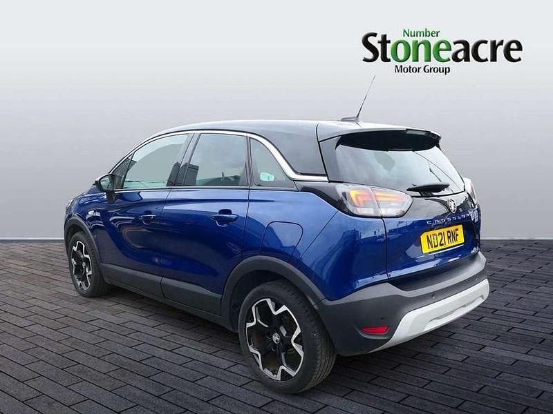 Used Vauxhall Crossland Elite 128 HP (94 kW) 2021 Blue SUV