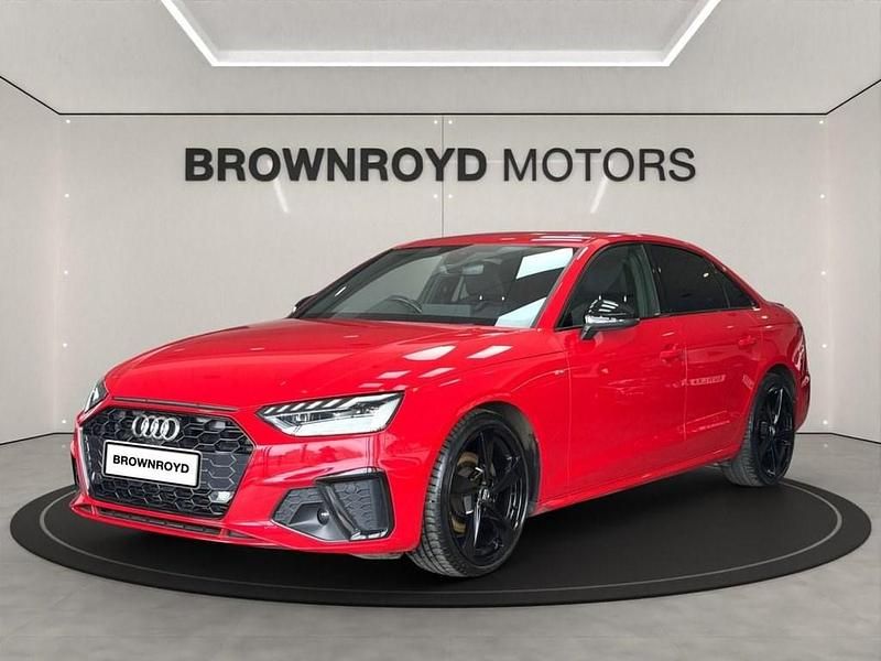 Begagnad Audi A4 S-Line 150 HK (110 kW) 2020 Röd Sedan