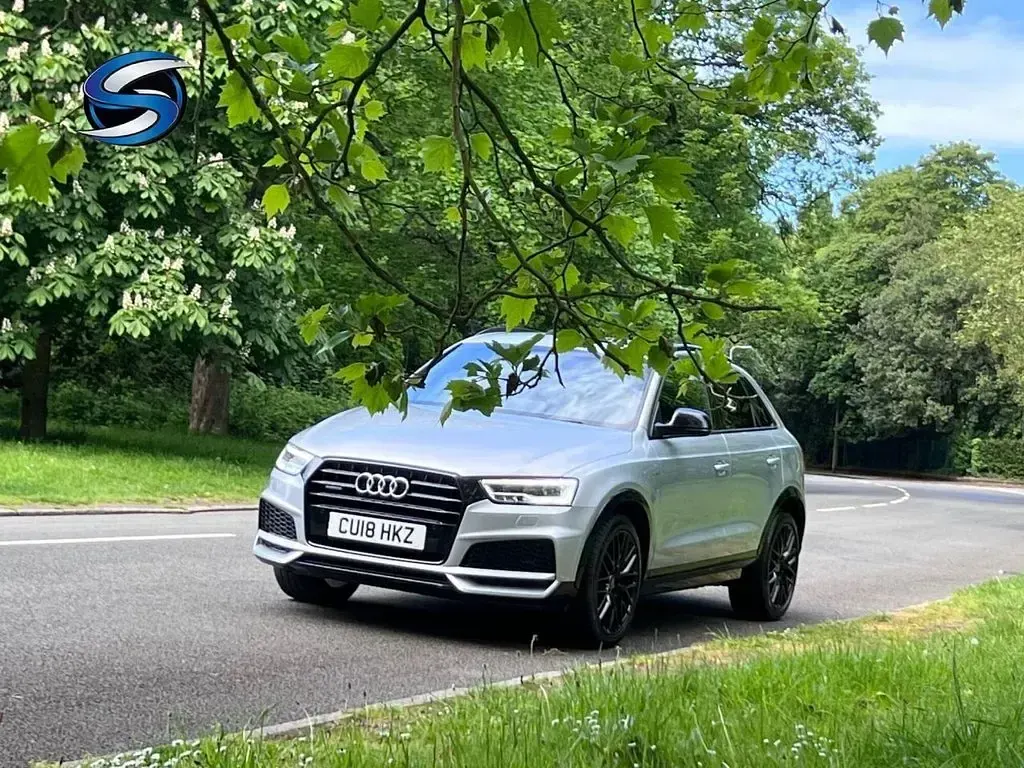 Used Audi Q3 Black Edition 147 HP (108 kW) 2018 Silver SUV