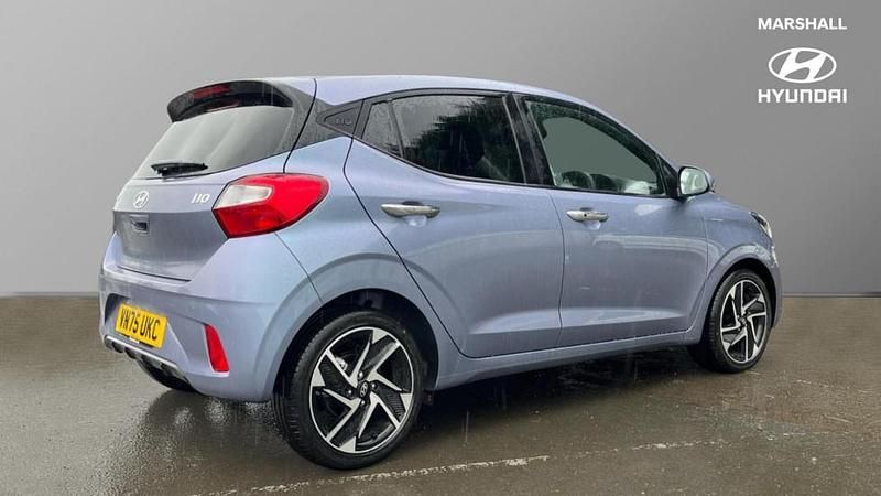 New Hyundai i10 Premium 79 HP (58 kW) 2025 Meta blue Hatchback