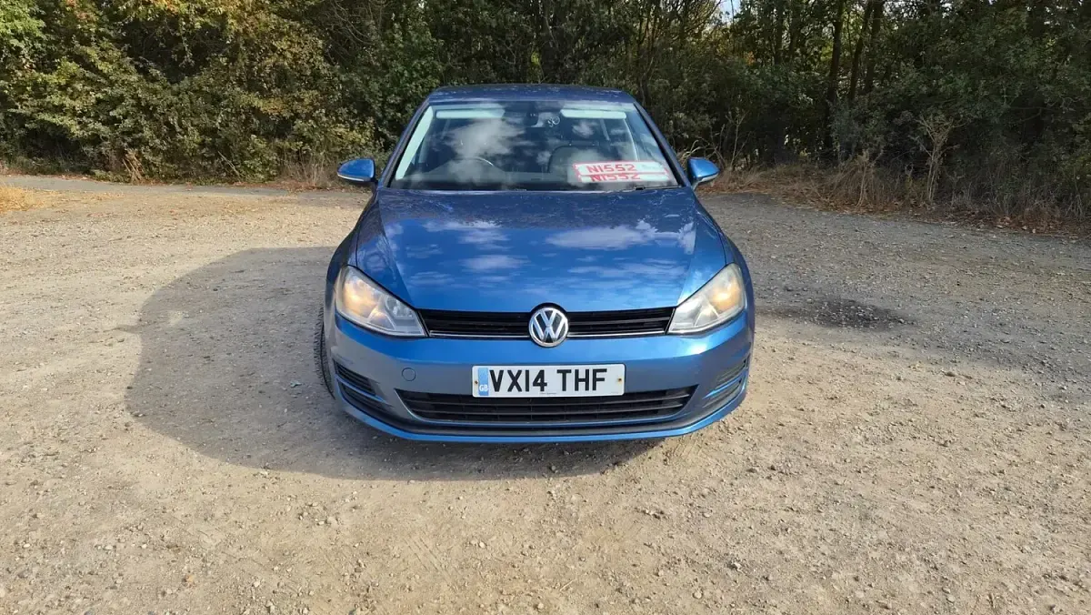 Used VW Golf VII SE 2014 Blue Hatchback