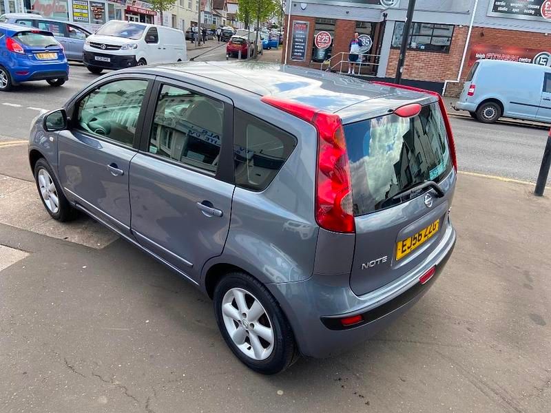 Used Nissan Note SE 110 HP (80 kW) 2007 Blue Hatchback