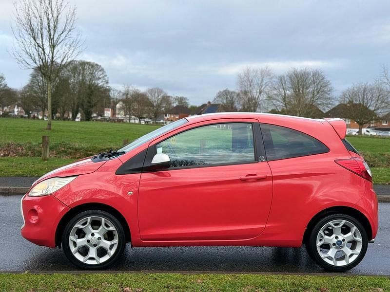 Used Ford Ka Zetec 2010 Red Hatchback