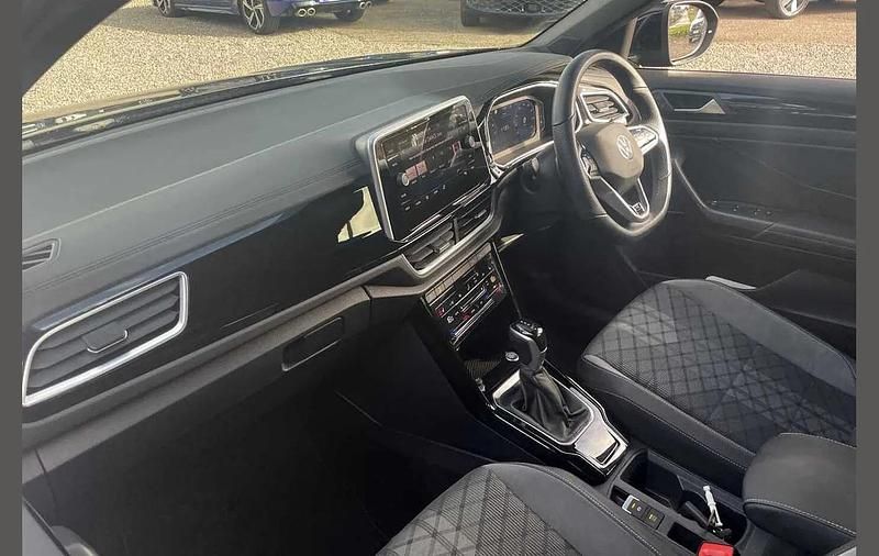 Used VW T-Roc R-line 149 HP (109 kW) 2023 Black SUV