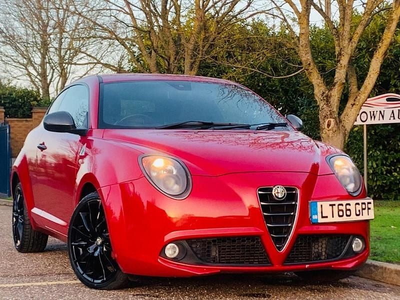 Red Used 2016 Alfa Romeo MiTo Quadrifoglio Verde Hatchback | £9,490 (Fair price) - Image 1/4