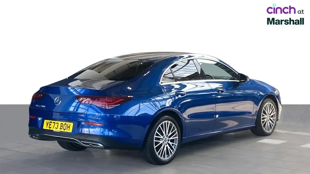 Used Mercedes CLA200 Executive 163 HP (119 kW) 2023 Blue Coupe