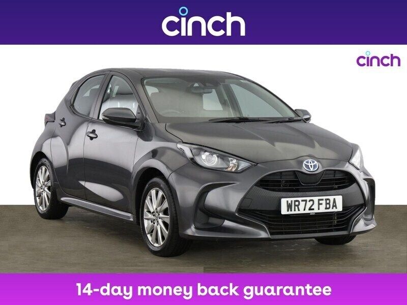 Grey Used 2022 Toyota Yaris Hybrid Hatchback | £15,499 (Good price) - Image 1/3