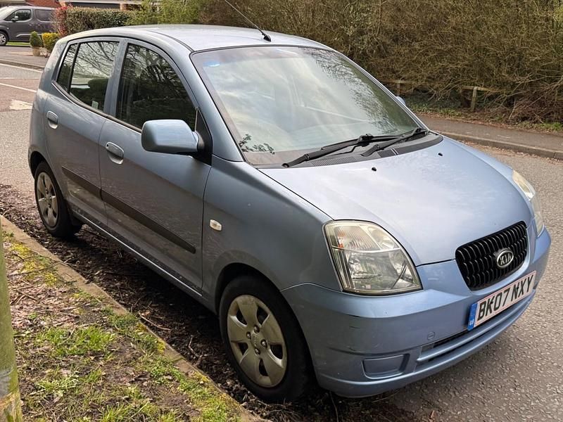Used Kia Picanto 60 HP (44 kW) 2007 Blue Hatchback