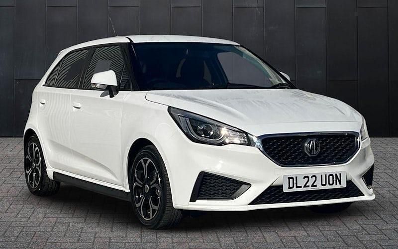 White Used 2022 MG MG3 Excite Hatchback | £9,695 (Fair price) - Image 1/3