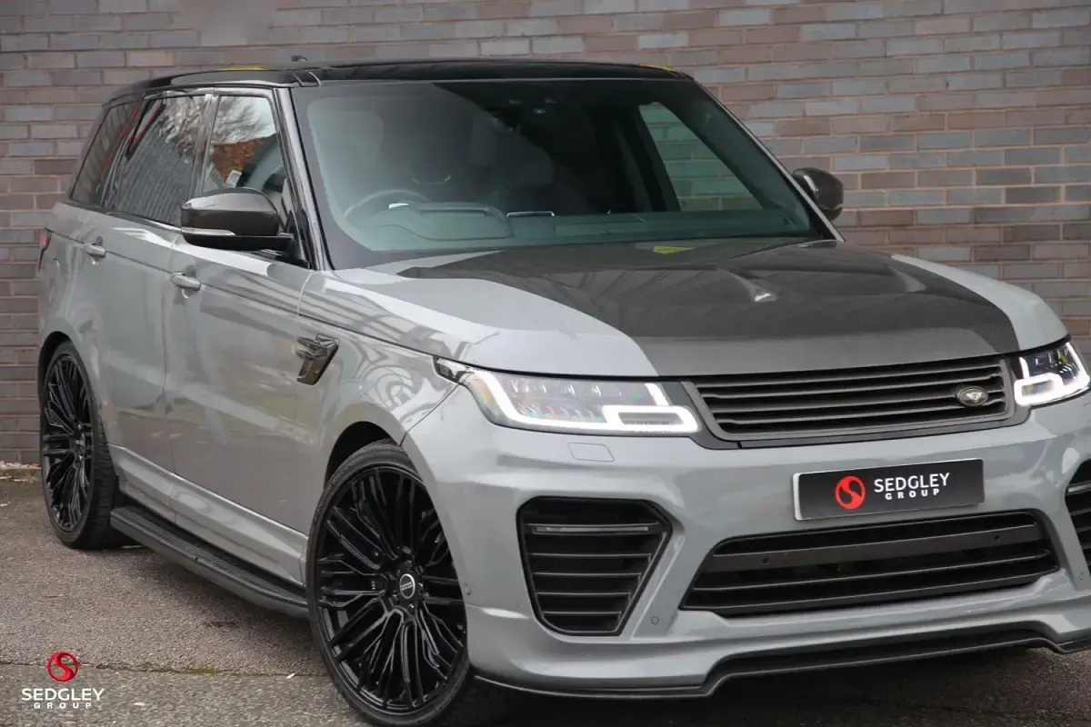 Second-hand Land Rover Range Rover Sport SVR 575 CP (422 kW) 2019 Negru SUV