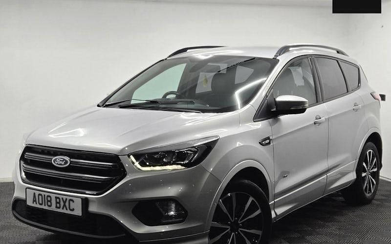 Used Ford Kuga ST-Line 182 HP (133 kW) 2018 Silver SUV