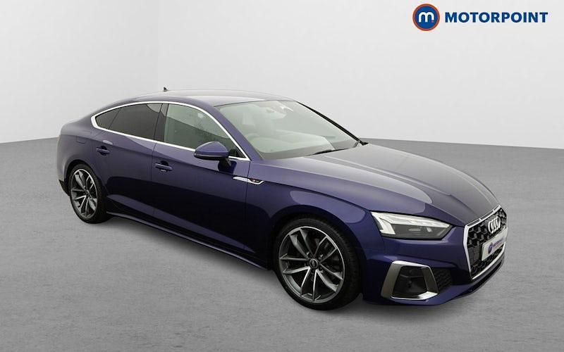 Used 2025 Audi A5 Sportback S-Line Hatchback | £25,199 - Image 1/4