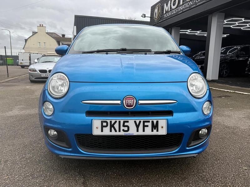 Used Fiat 500 S 2015 Blue Hatchback