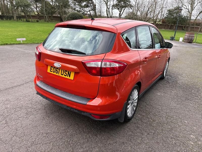Used Ford C-MAX Titanium 115 HP (84 kW) 2011 Red MPV