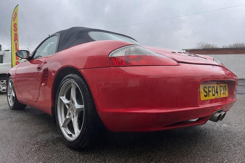Used Porsche Boxster 2004 Red Cabriolet