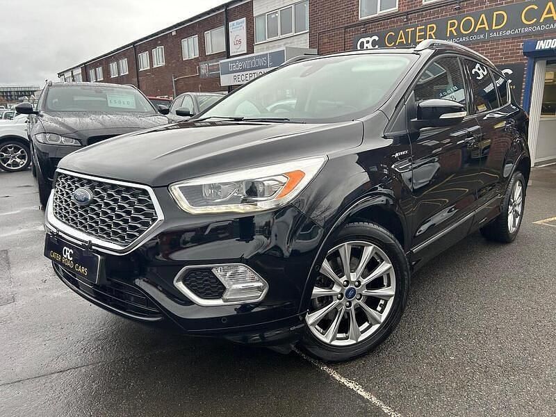 Second-hand Ford Kuga Vignale 150 CP (110 kW) 2017 Negru SUV