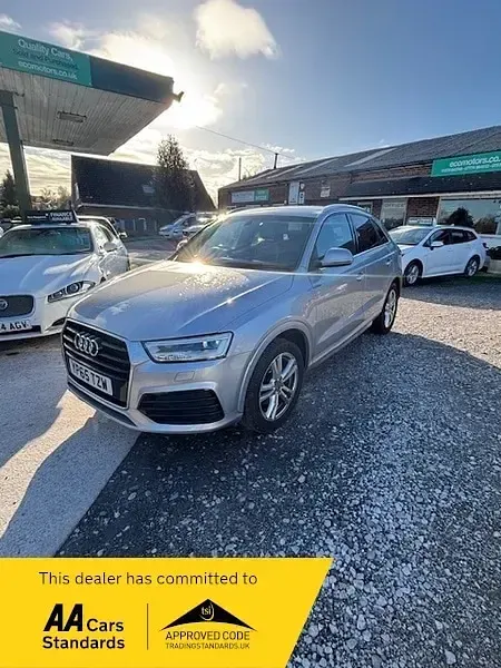 Used Audi Q3 S-Line 150 HP (110 kW) 2015 Silver SUV