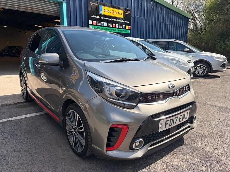 Used Kia Picanto GT-Line S 83 HP (61 kW) 2017 Silver Hatchback