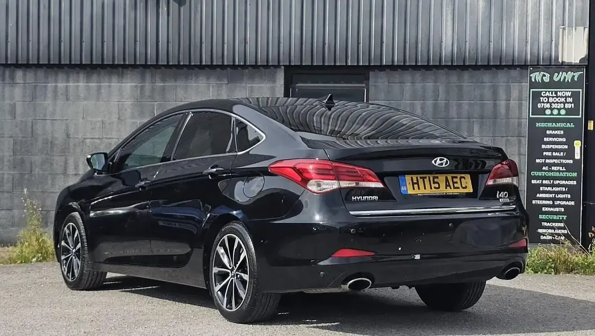 Used Hyundai i40 SE 139 HP (102 kW) 2015 Black Sedan