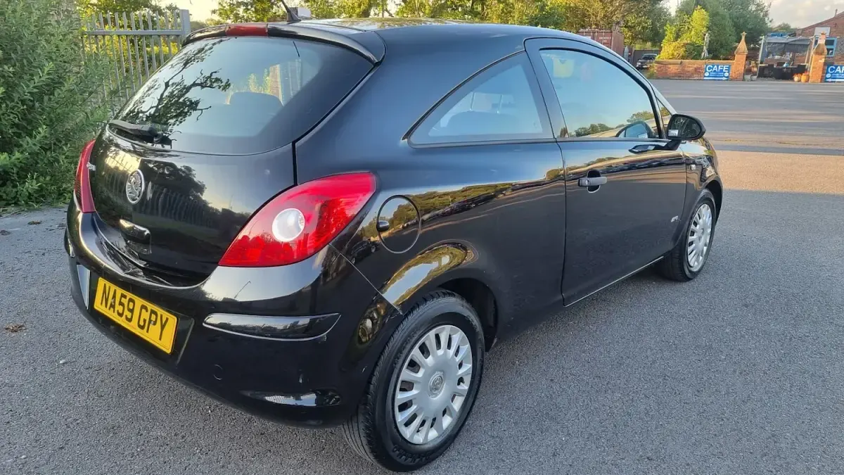 Used Vauxhall Corsa 2009 Black Hatchback