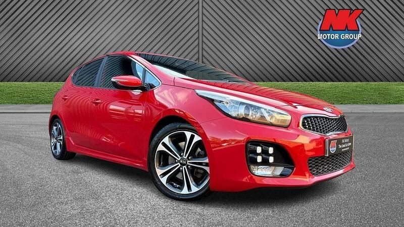 Red Used 2018 Kia Ceed GT-Line Hatchback | £5,999 (Good price) - Image 1/4