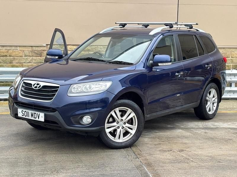 Used Hyundai Santa Fe Premium 2011 Blue SUV